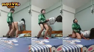 คลิปหลุดไทย หนุ่มขับ grab เย็ดเมียก่อนออกไปวิ่งงาน ขอซั่มหีเมียซักดอกก่อนออกจากห้อง เย็ดอึดทนนานเพราะกินน้ำกระท่อม เสียงกระแทกดังลั่นห้อง