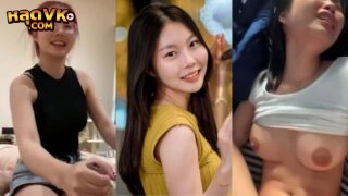 หลุดน้องแว่น ผมแดงใส่เสื้อเหลือง ยิ้มหวานให้แฟนหนุ่มแล้วชักว่าวให้แบบเสียวๆ ก่อนน้องจะขึ้นเอาหีตอดควยแบบเสียวสุดๆ
